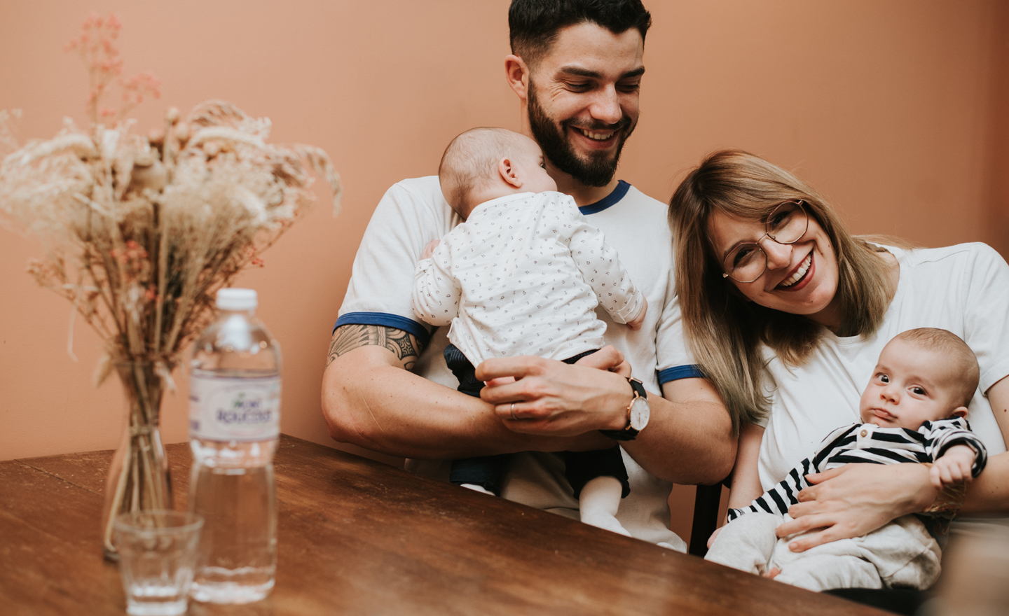 Une organisation sereine avec des jumeaux !