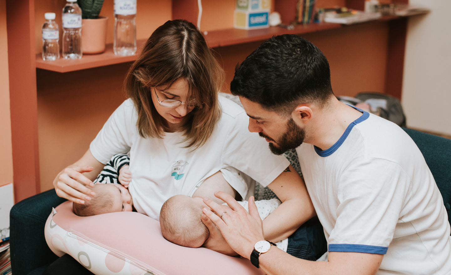 La place du papa pendant l’allaitement